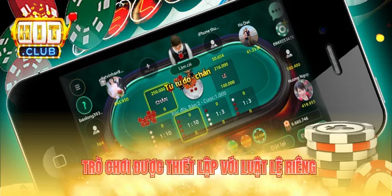 Trò chơi được thiết lập với luật lệ riêng